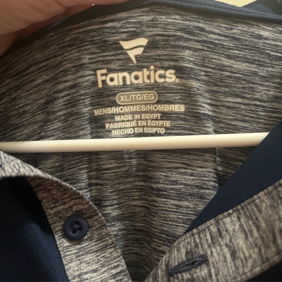 NFL Fanatics Mens Seattle Seahawks Polo Shirt Size XL Blue Logo Football Casual - Picture 3 of 4